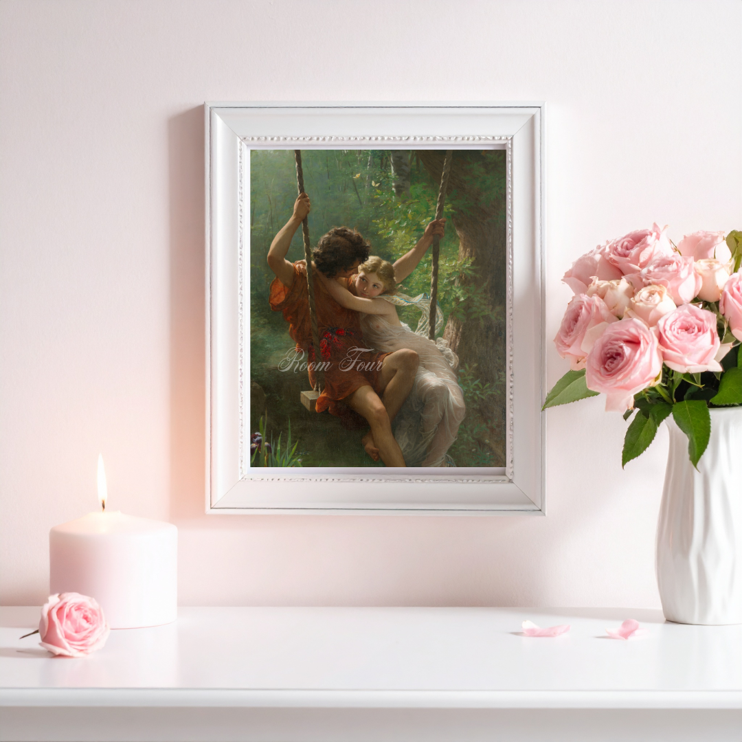 French Romantic Fine Art Print – Springtime (Le Printemps) – Pierre‑Auguste Cot
