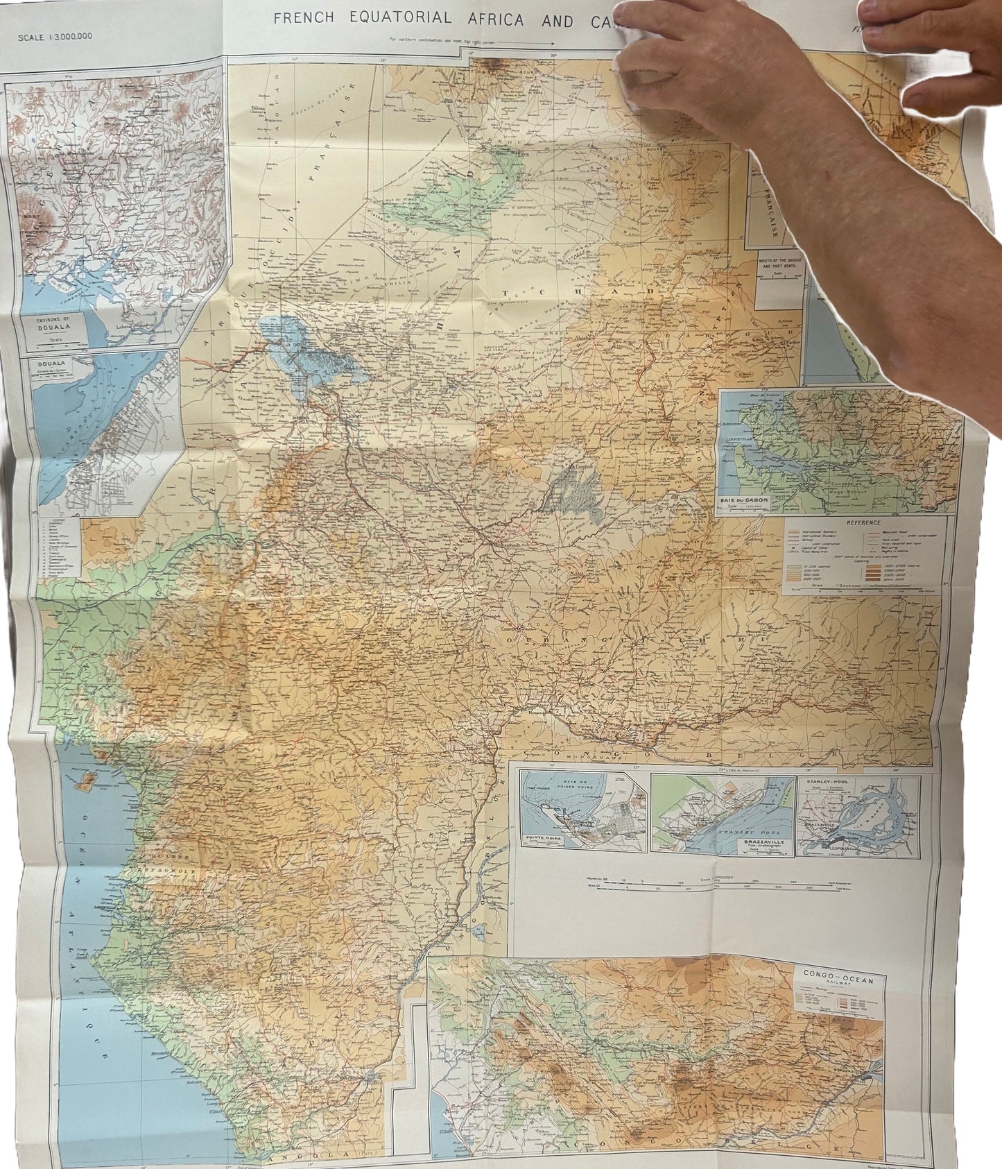 Map of Equatorial Africa