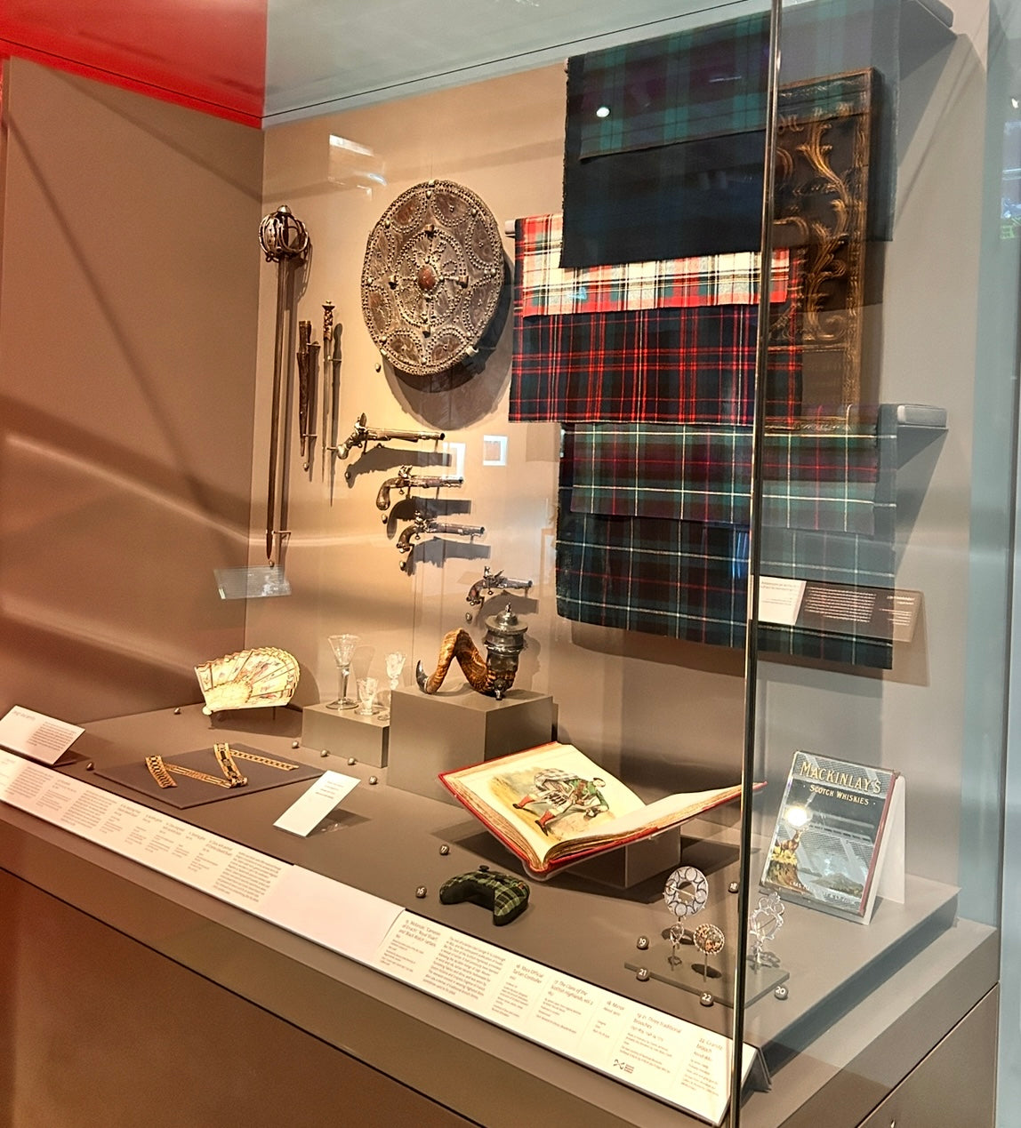 The Clans Of The Scottish Highlands Antique Print - MAC PHERSON