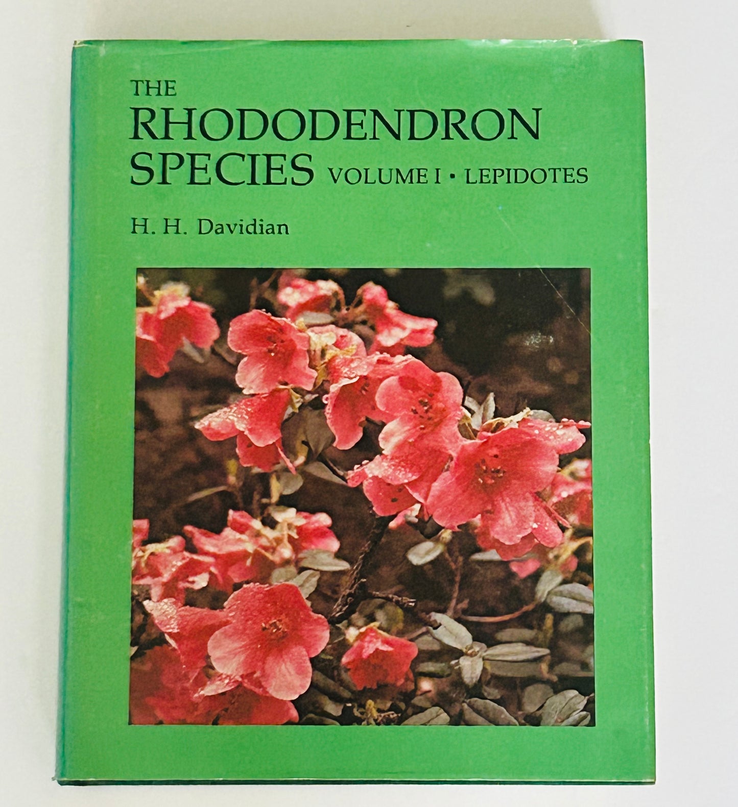 The Rhododendron Species: Volume 1 – Lepidotes by H. H. Davidian.