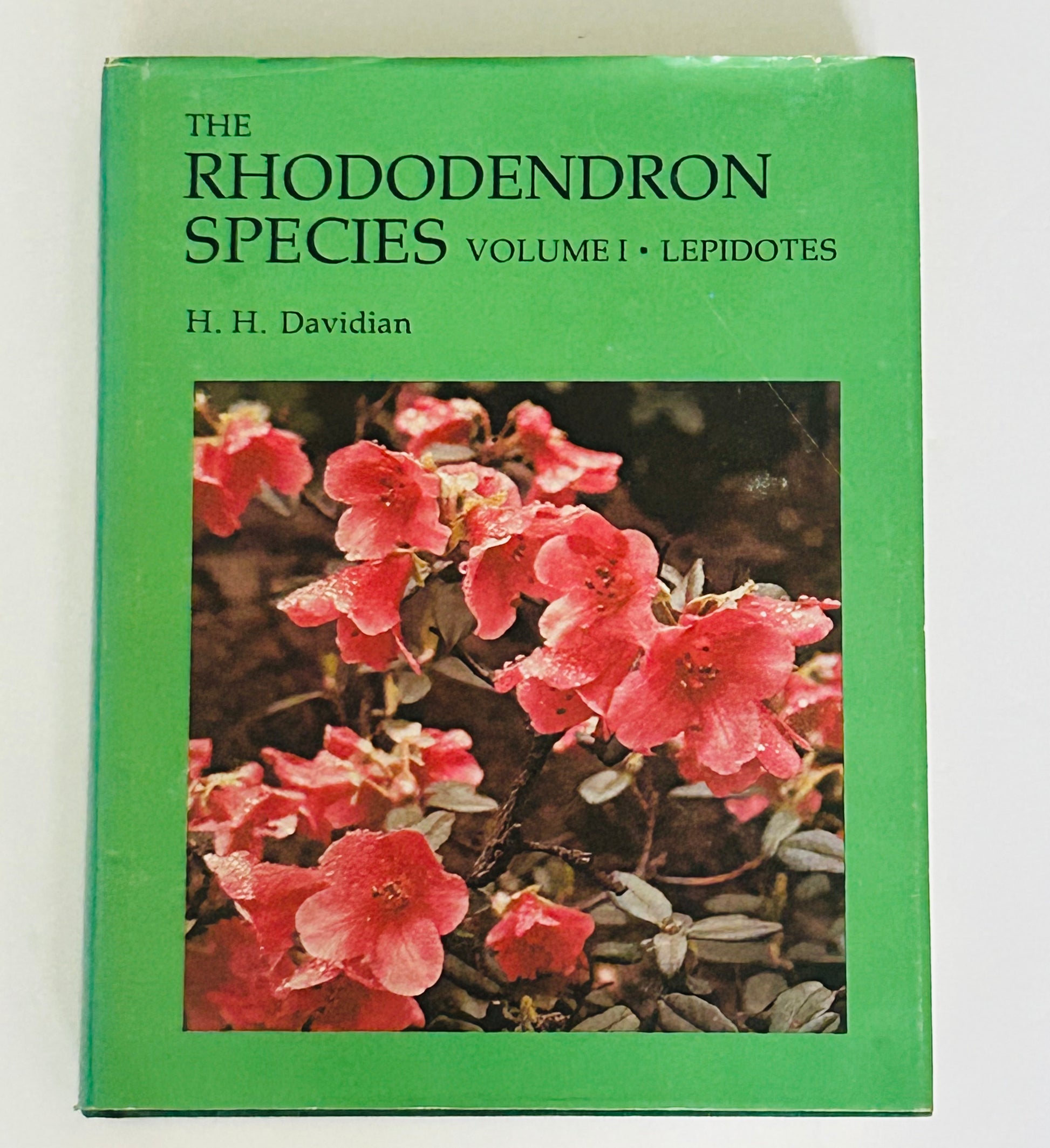 The Rhododendron Species: Volume 1 – Lepidotes by H. H. Davidian.