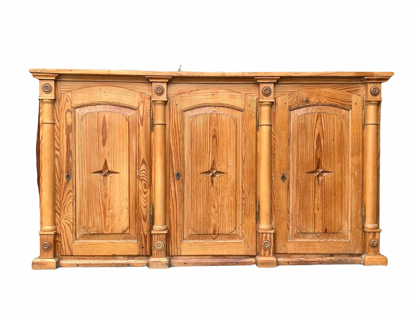 Antique French Pine Shop Counter - Room Four