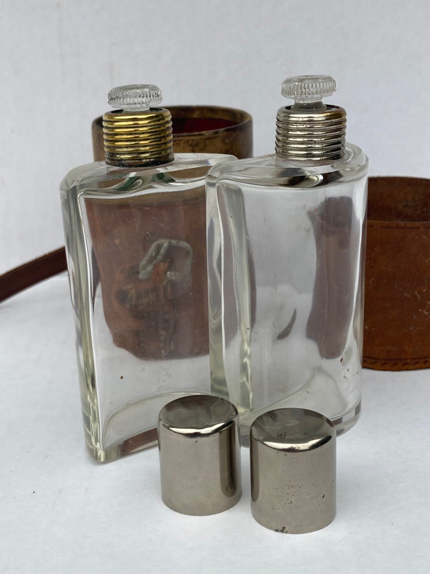 Antique Travelling Cologne Bottles - Room Four