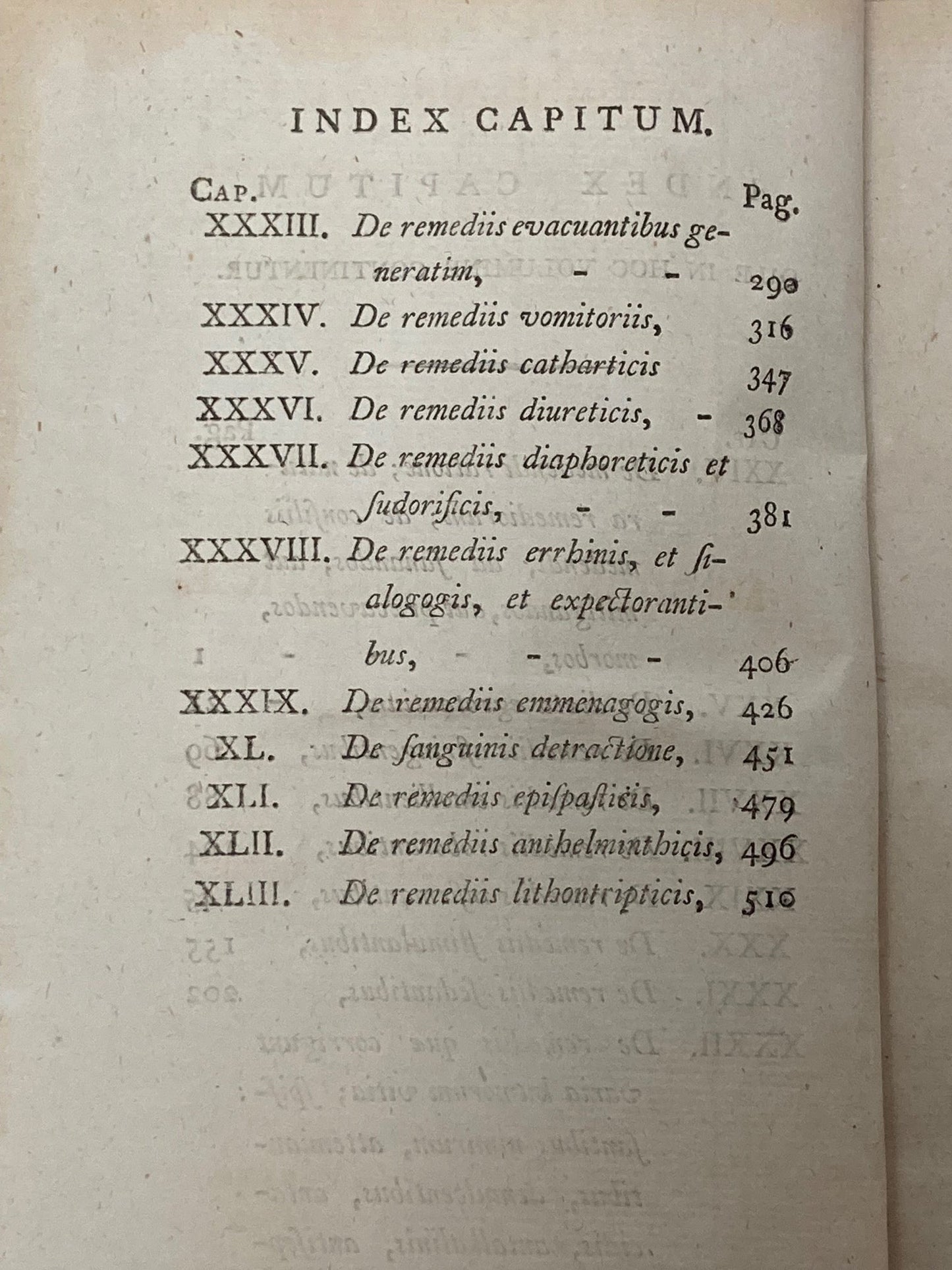 Conspectus Medicinae Theoreticae c.1790 - Room Four