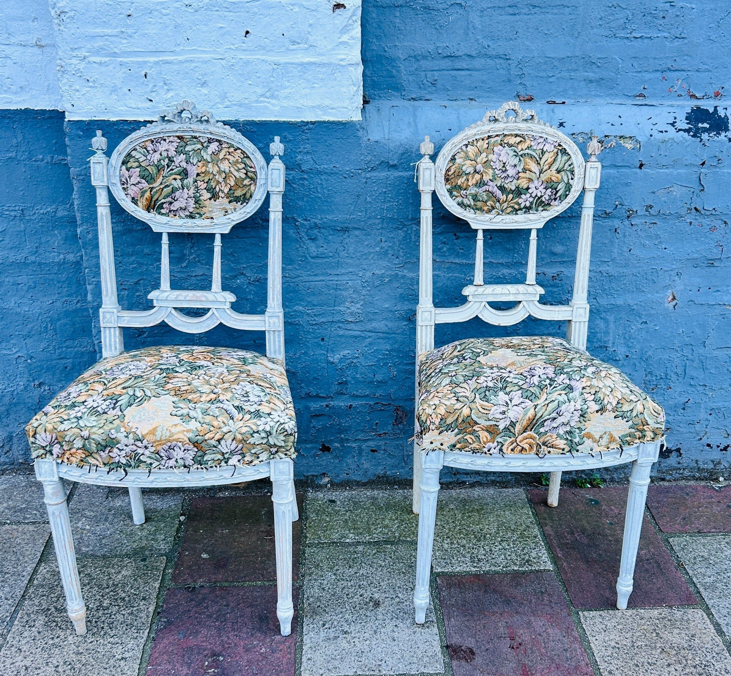 Early 20th Century French Louis XVI Chairs, a pair - Room Four
