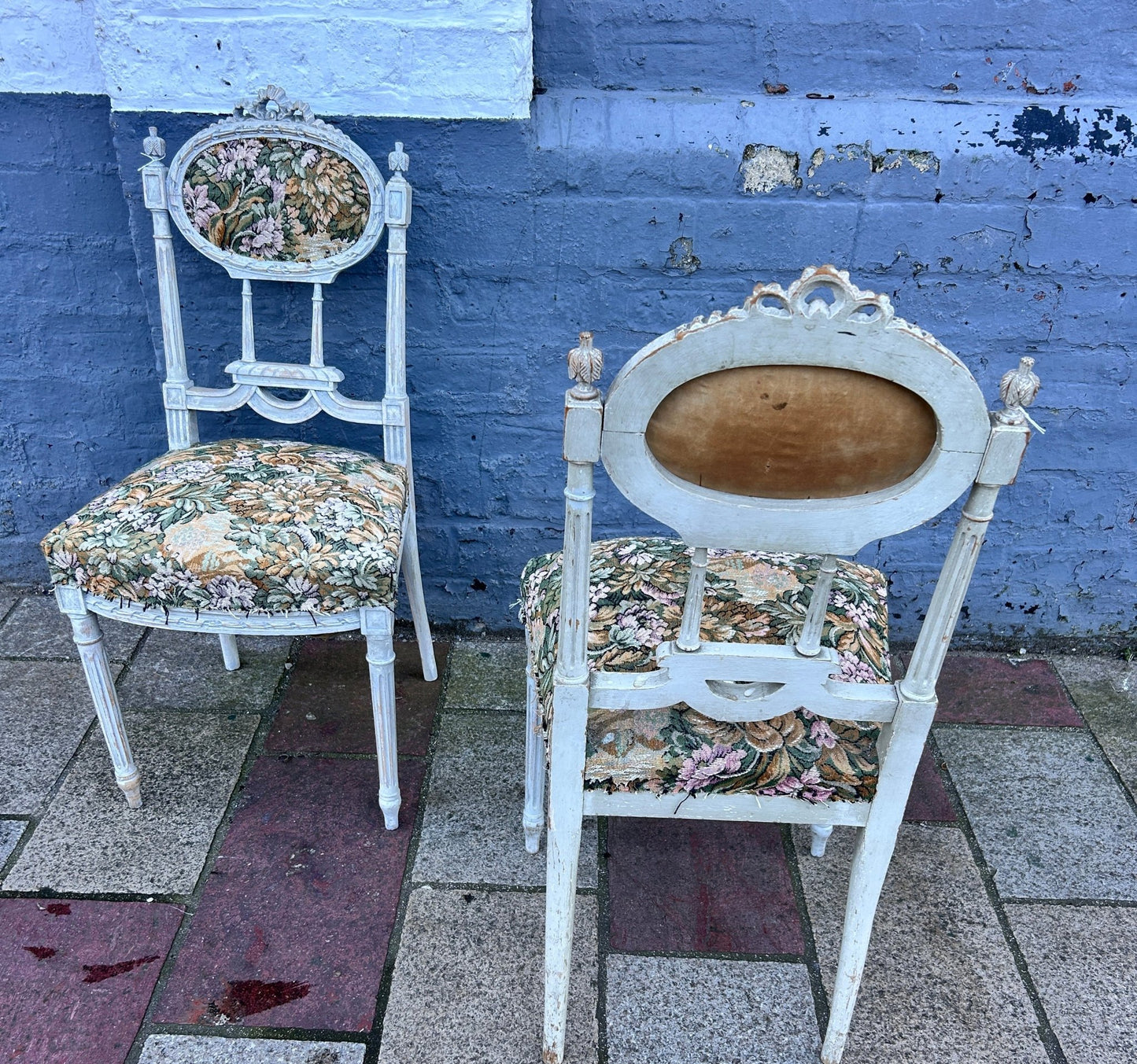 Early 20th Century French Louis XVI Chairs, a pair - Room Four