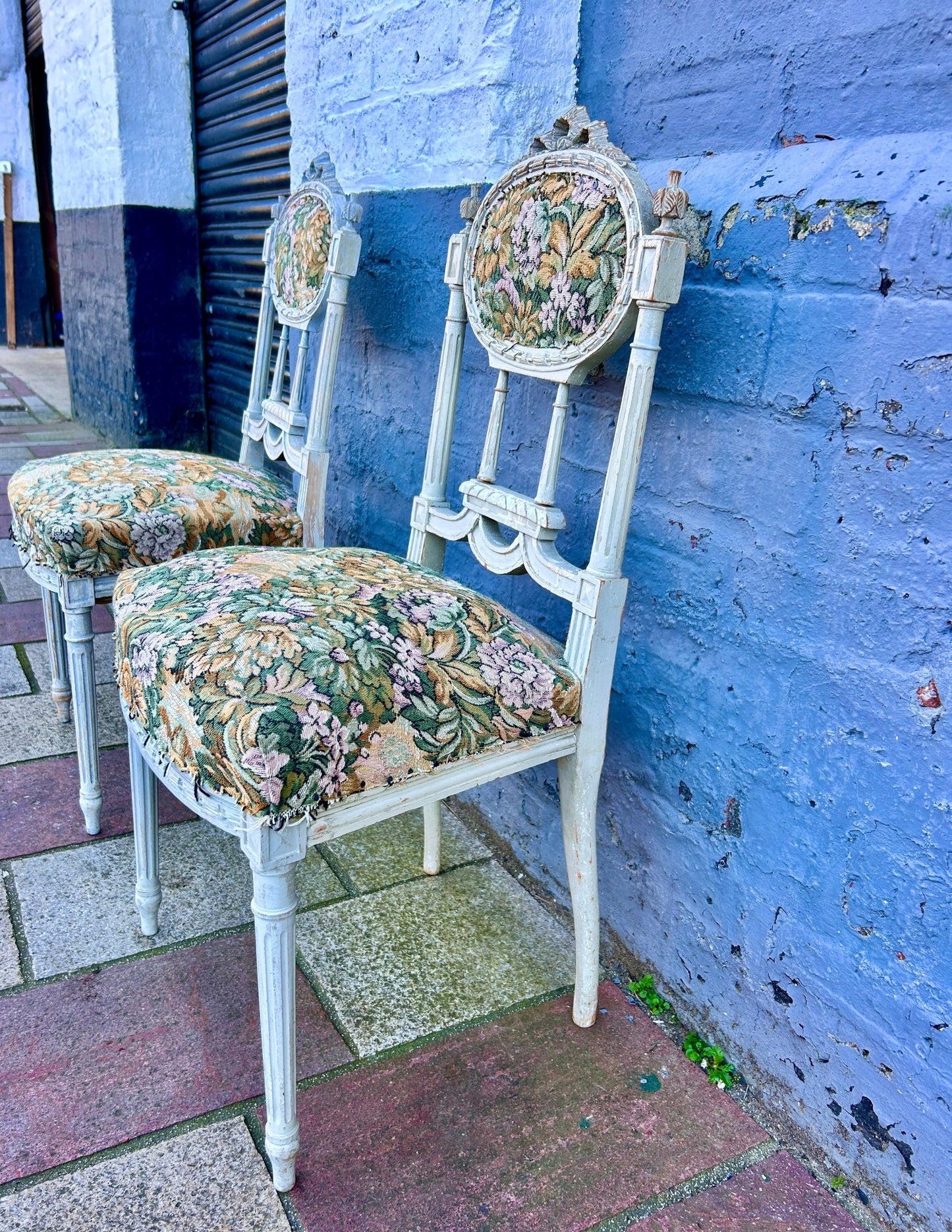 Early 20th Century French Louis XVI Chairs, a pair - Room Four