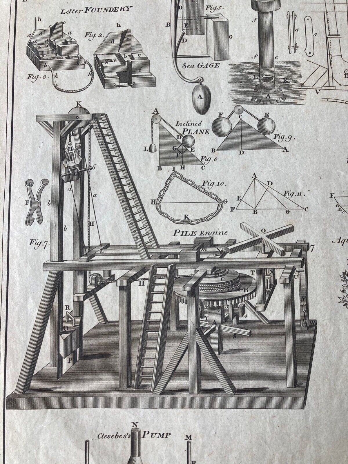"Foundry" 200 year old print - Room Four