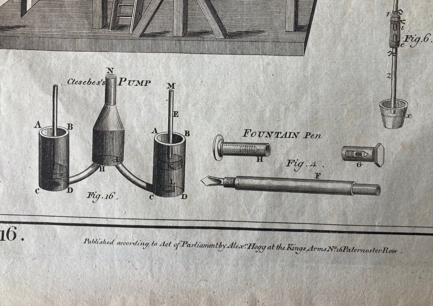 "Foundry" 200 year old print - Room Four