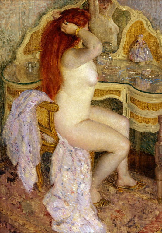 Nude Redhead Frieseke - Room Four