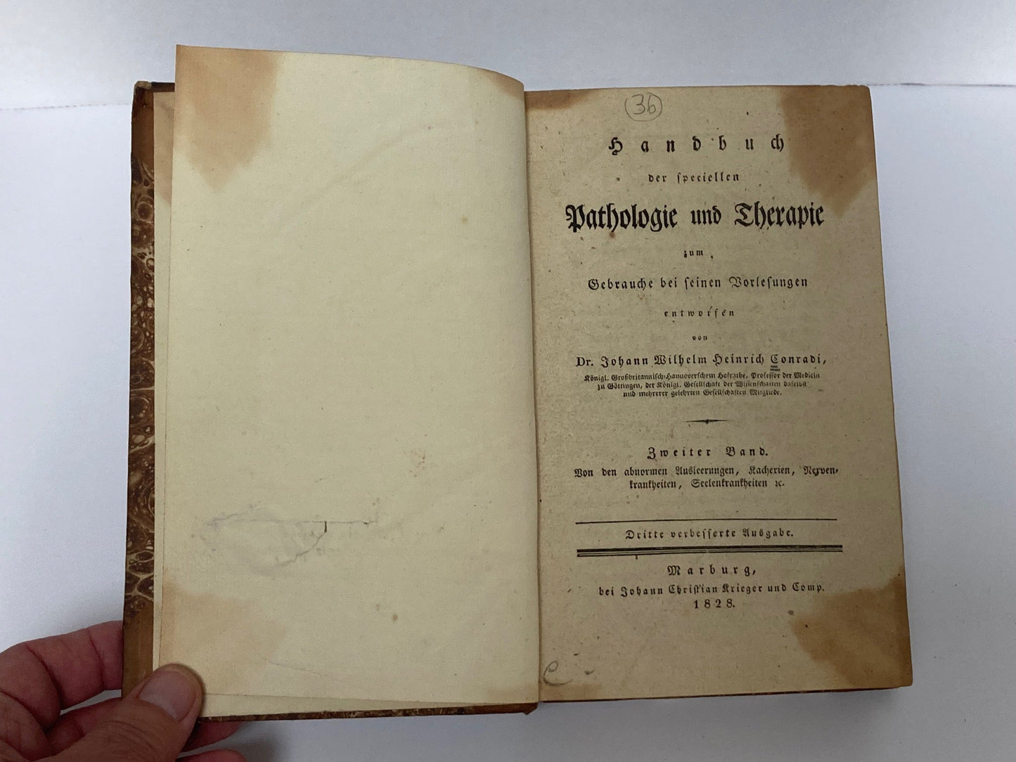 Pathologie und Therapie. Volume 2 - Room Four
