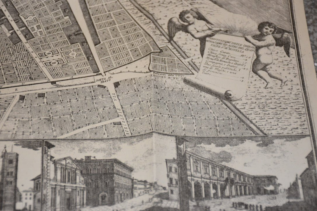 Pianta Della Citta Di Firenze Rilevata Esattamente Nell Anno 1783 - Room Four