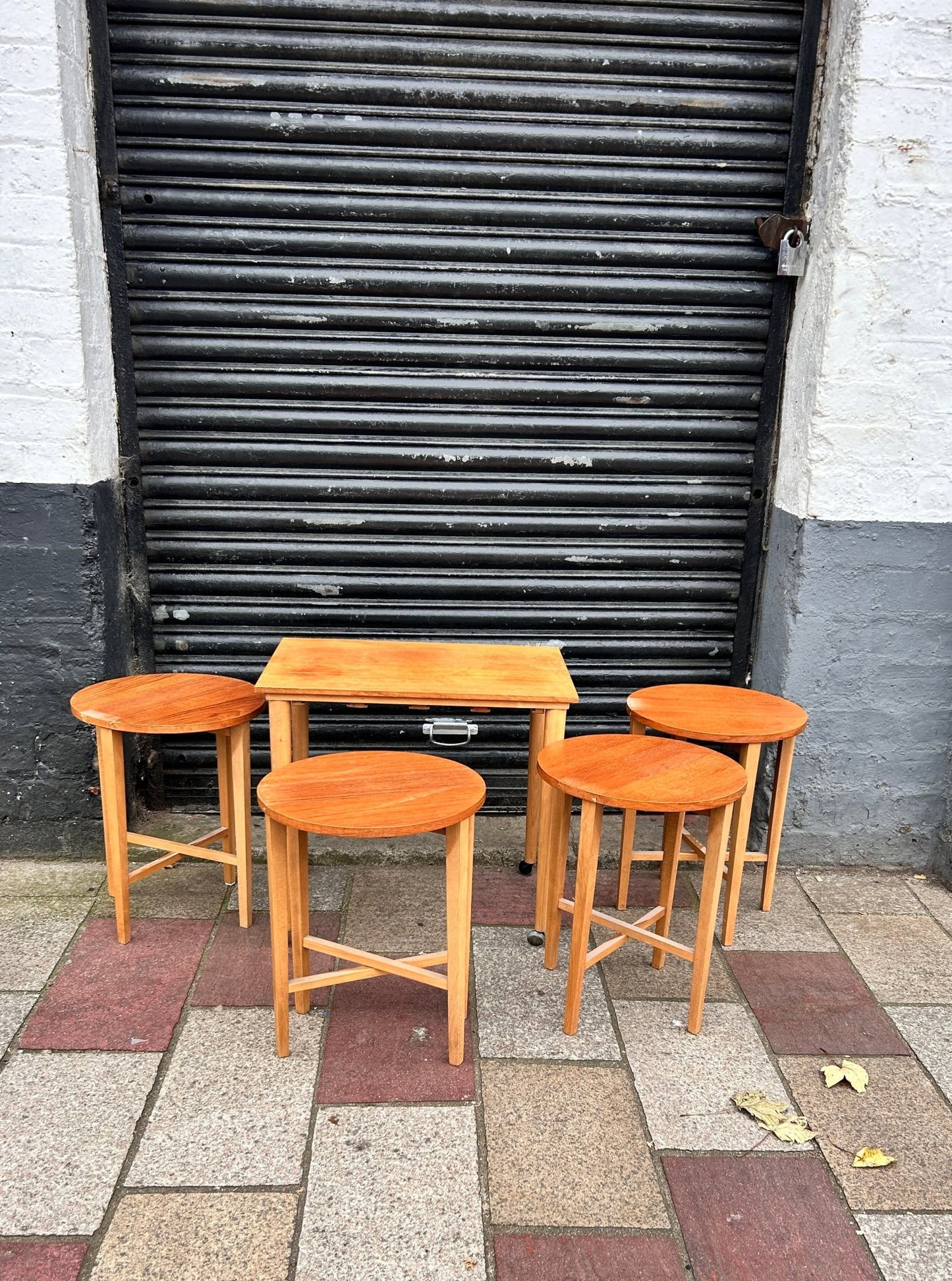 SOLD OUT - Mid Century Designer Nest of Tables - Room Four