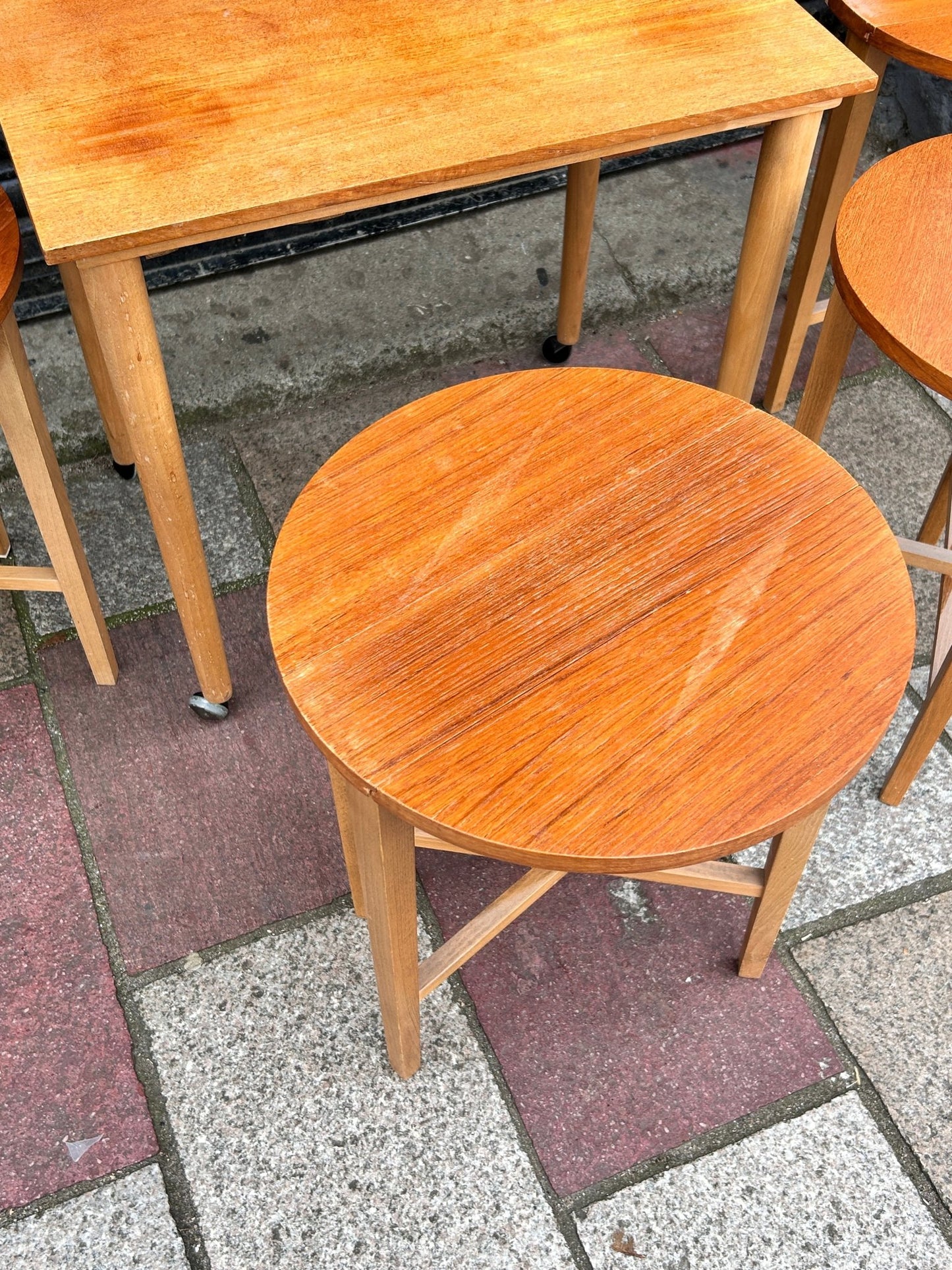 SOLD OUT - Mid Century Designer Nest of Tables - Room Four