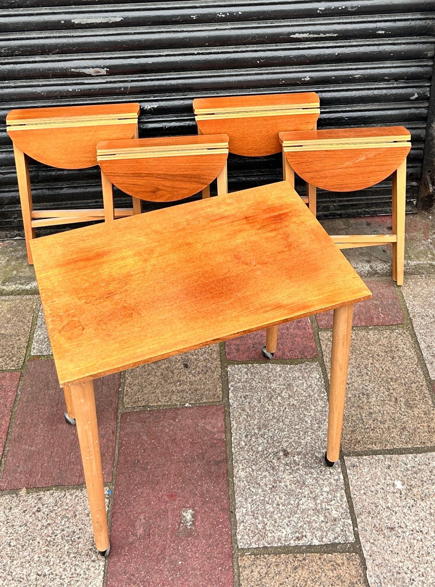 SOLD OUT - Mid Century Designer Nest of Tables - Room Four