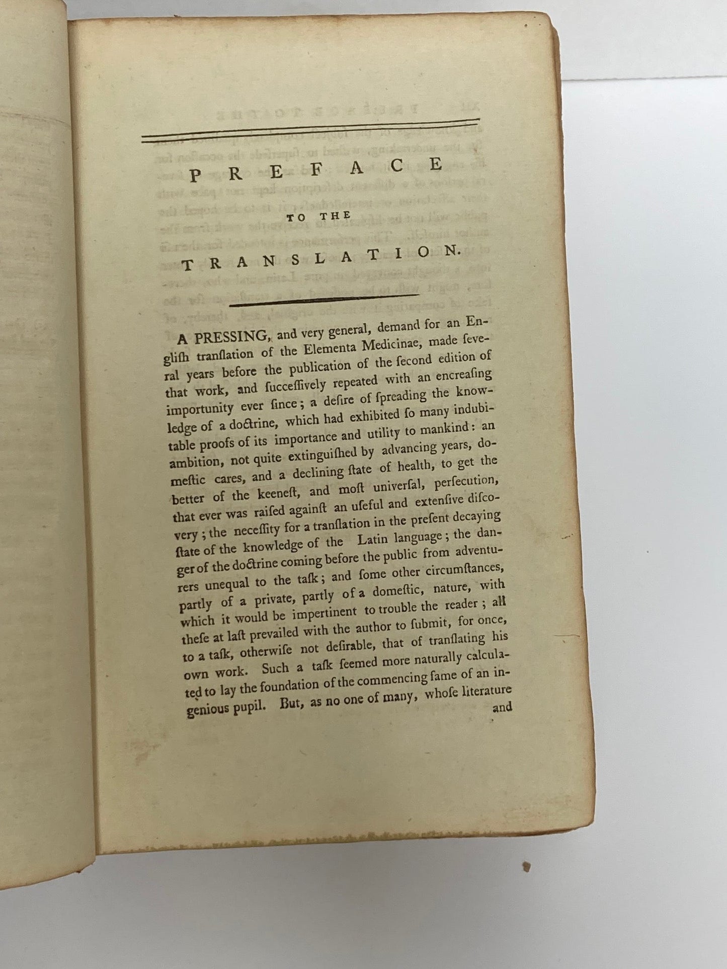 The Elements of Medicine - Brown, John - Room Four