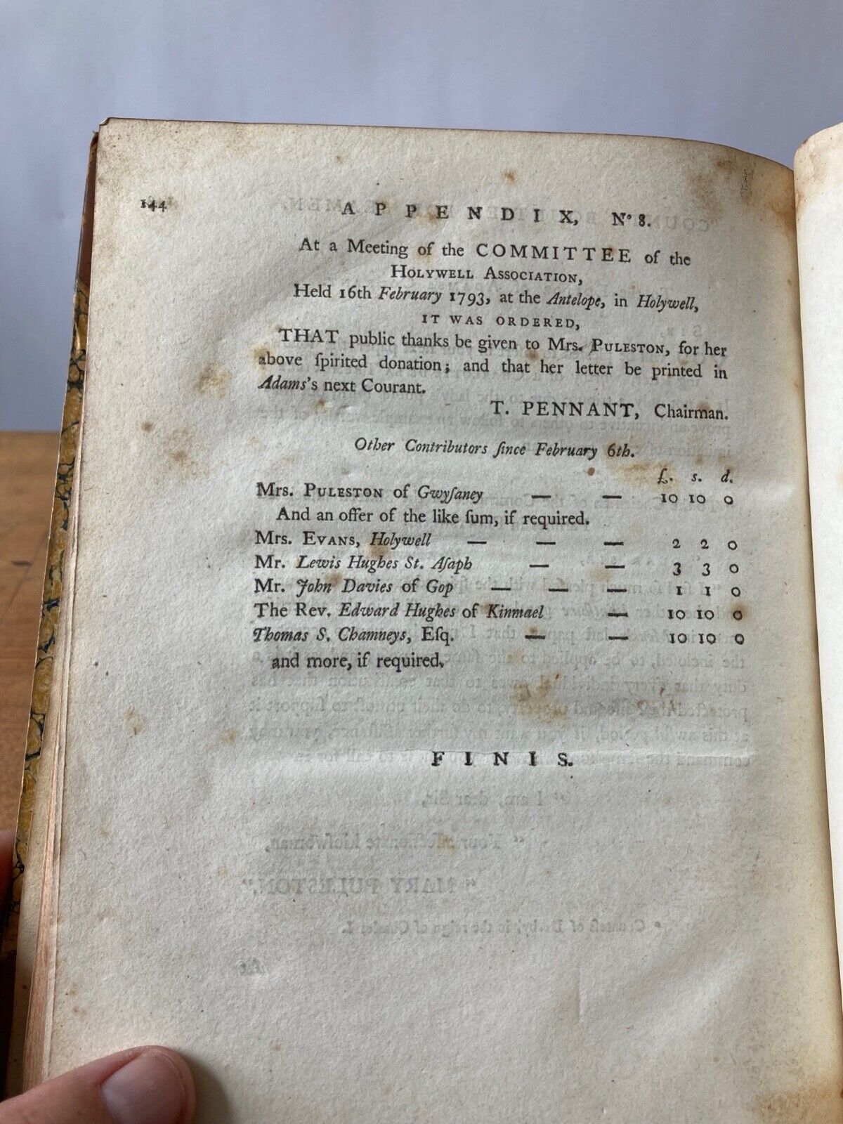 The Literary Life of the Late Thomas Pennant - Room Four