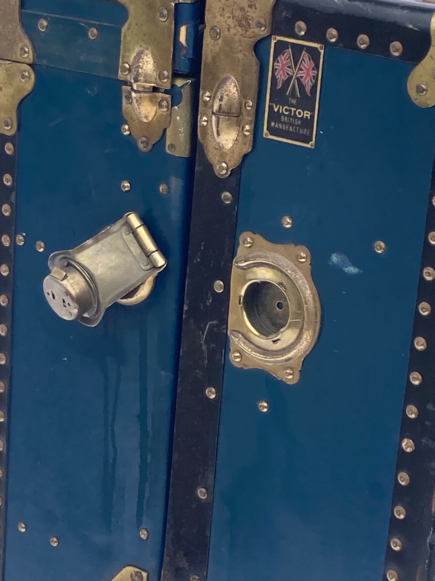 "THE VICTOR" Steamer Trunk / wardrobe, 1920's - Room Four