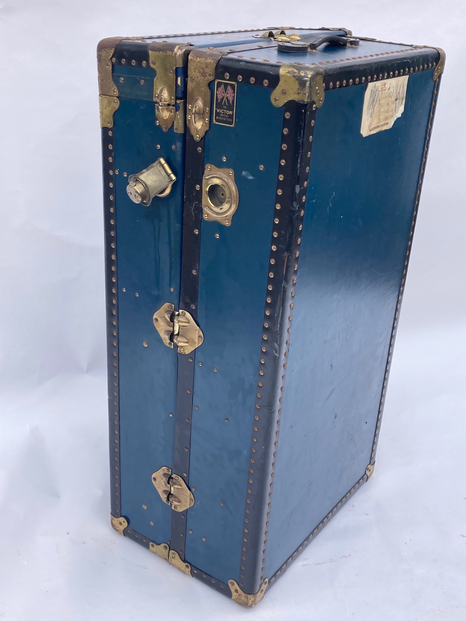 "THE VICTOR" Steamer Trunk / wardrobe, 1920's - Room Four