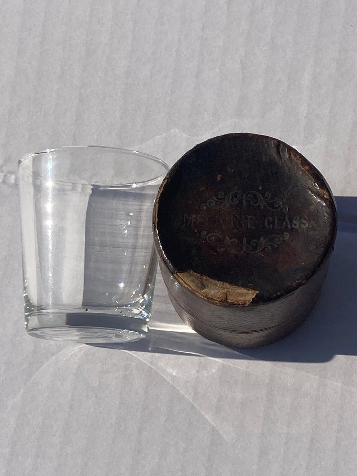 Travelling Medicine Glass - Room Four