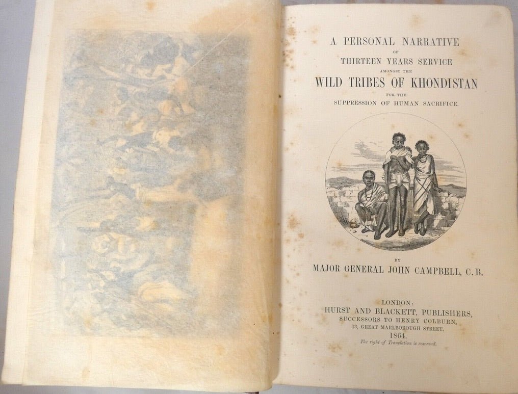 Tribes of Khondistan Suppression of Human Sacrifice 1864 - Room Four