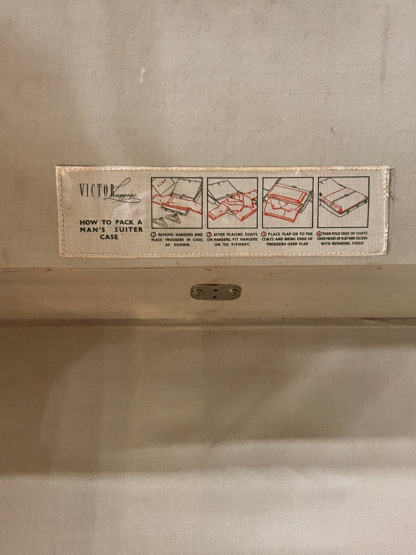 Vintage Mid Century Gentleman’s Suitcase - Room Four