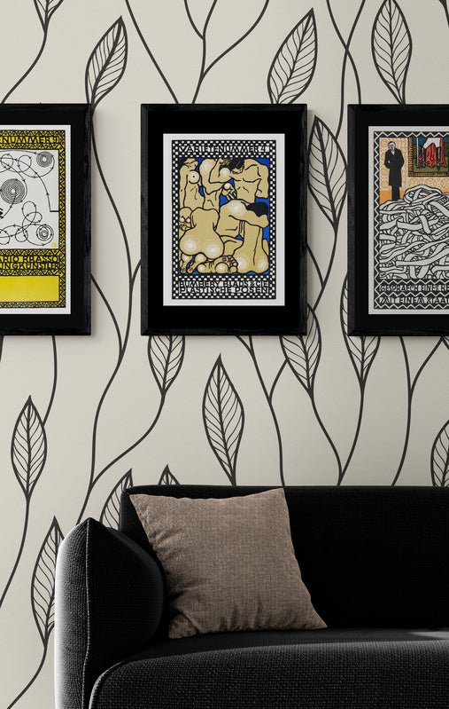 Vintage Wall Art Print - Vaudeville Act 4 - Room Four