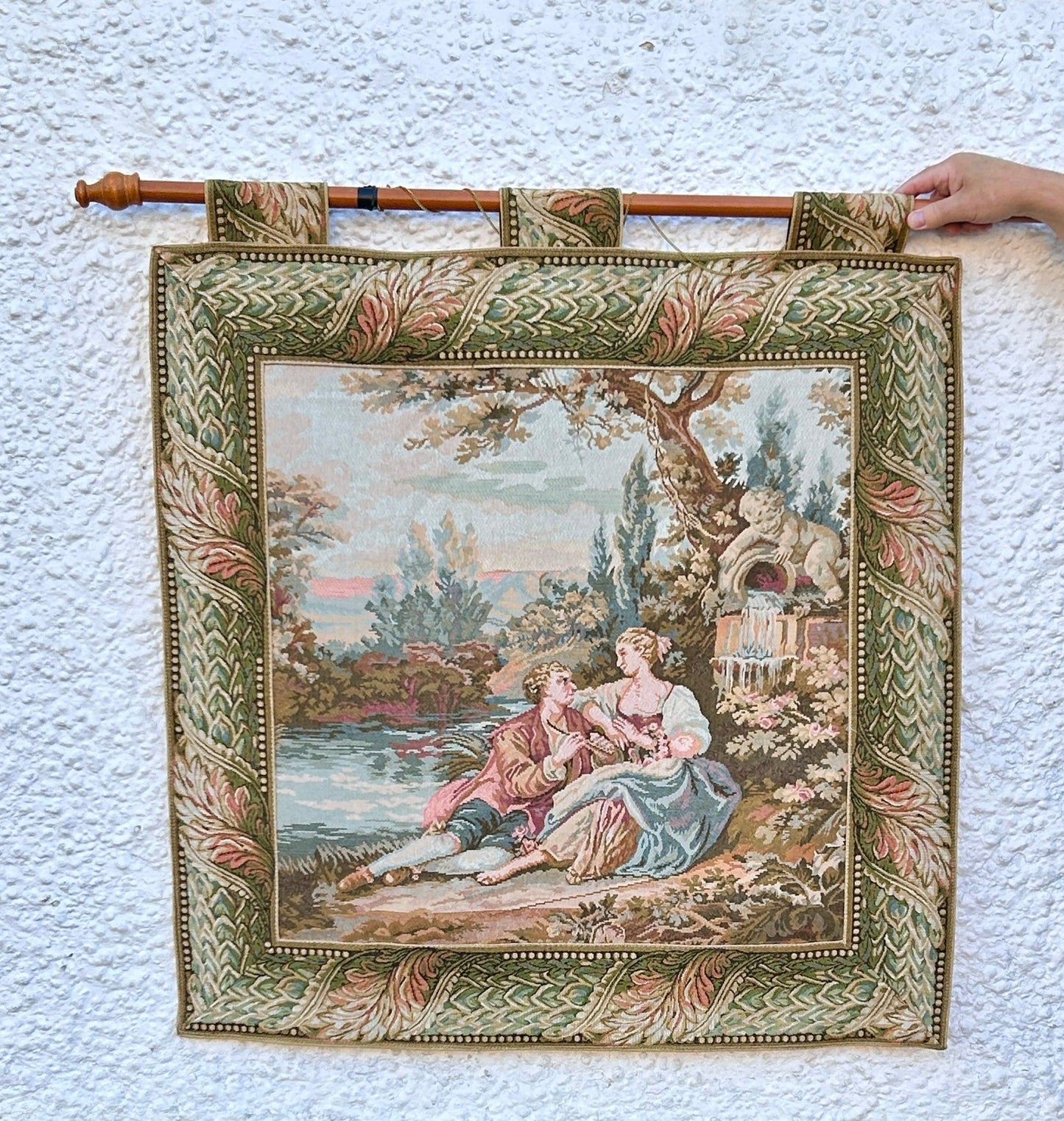 Wall Tapestry French Vintage Romantic - Room Four