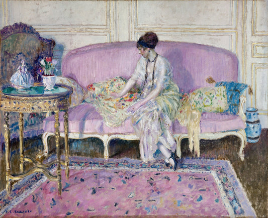 Woman On The Sofa Frieseke - Room Four