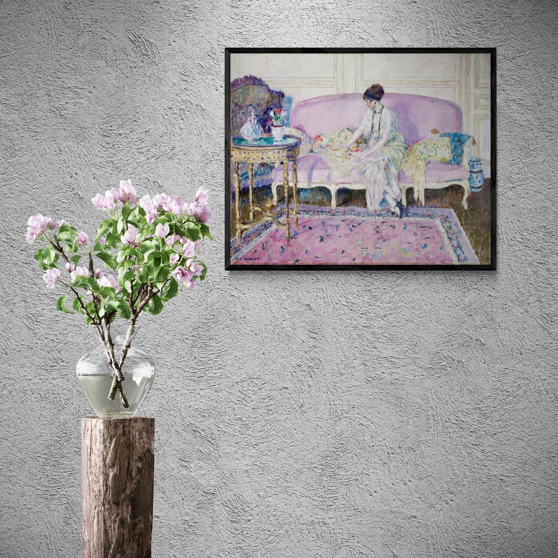 Woman On The Sofa Frieseke - Room Four