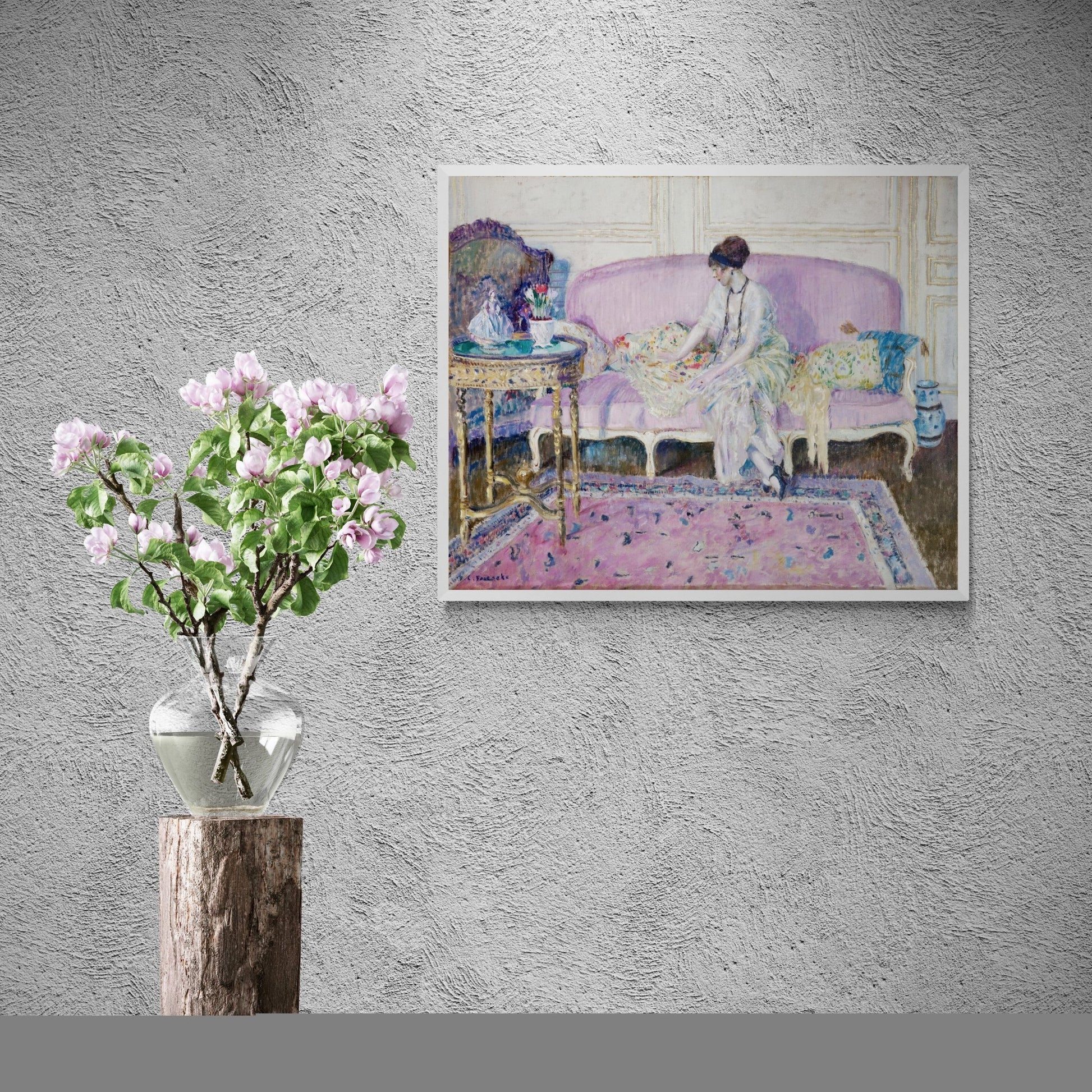 Woman On The Sofa Frieseke - Room Four