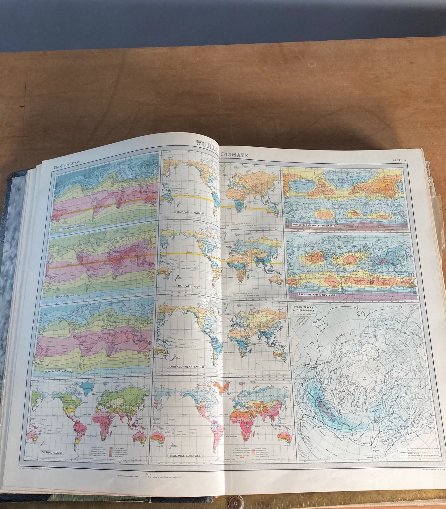 WORLD ATLAS, SELFRIDGE EDITION, 1922