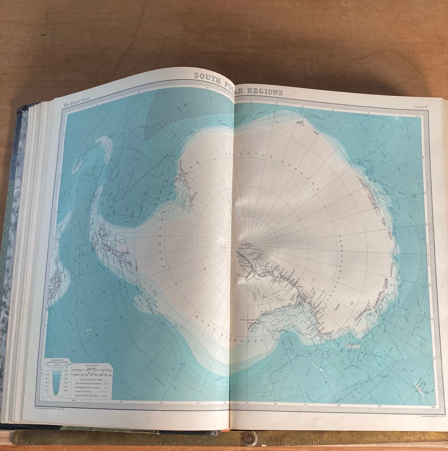 WORLD ATLAS, SELFRIDGE EDITION, 1922