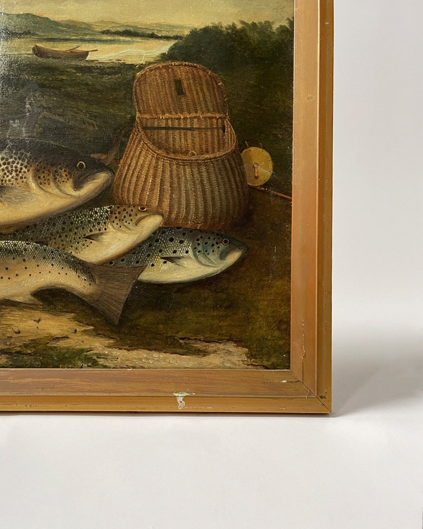 Angling Study, c. 1913 Oil on Canvas - Room Four