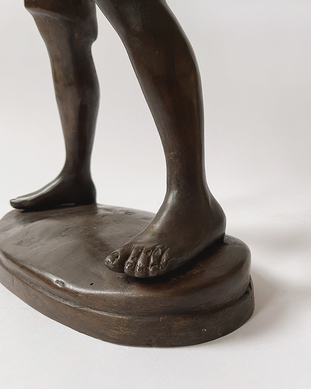 Antique French Bronze Boy - Room Four