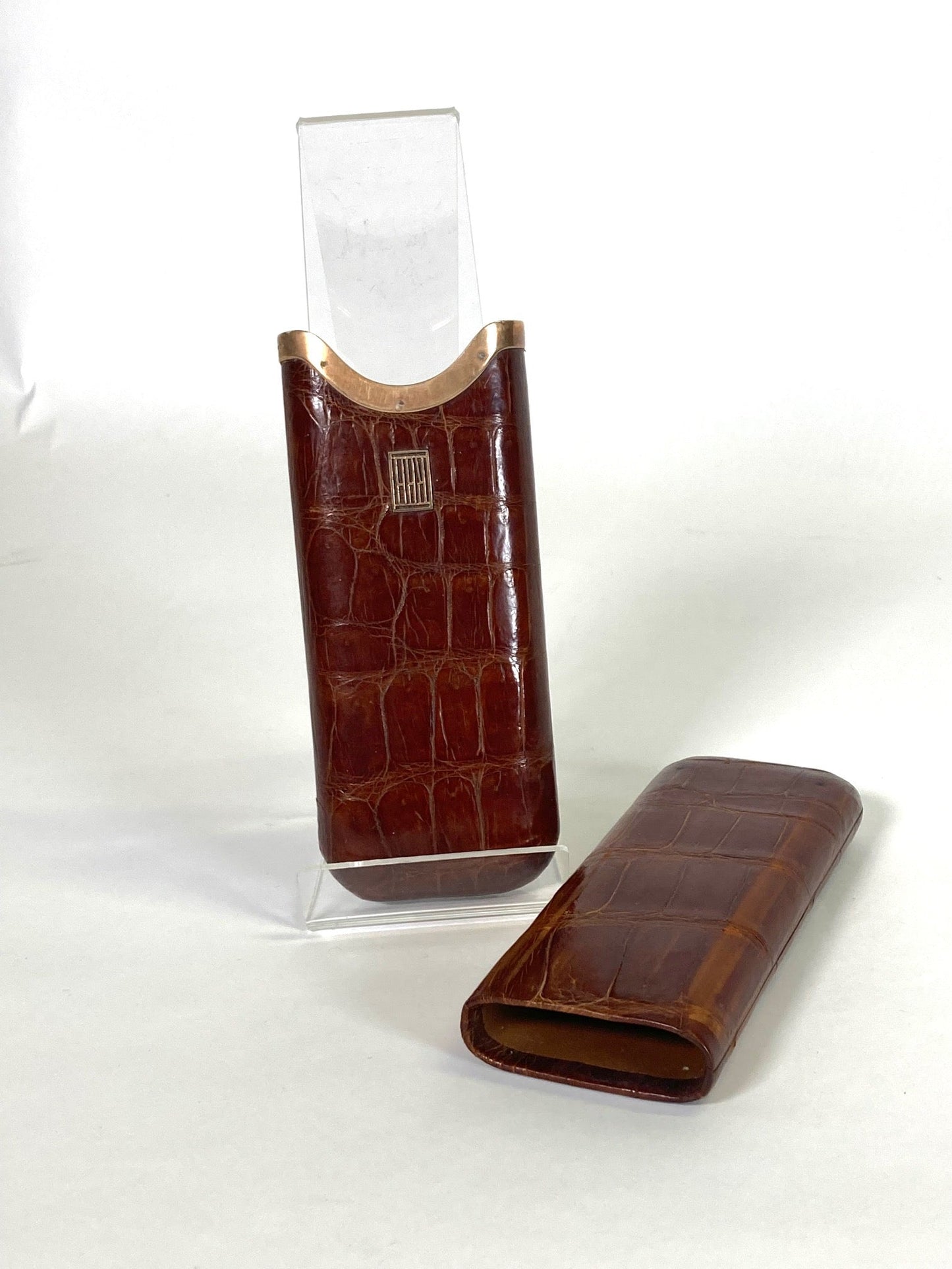 Crocodile Skin Cigar Case - Asprey, London - Room Four