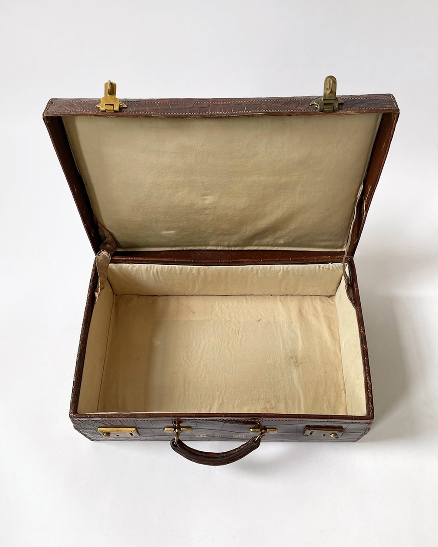 Crocodile Travel Case - Early 20th Century - Room Four
