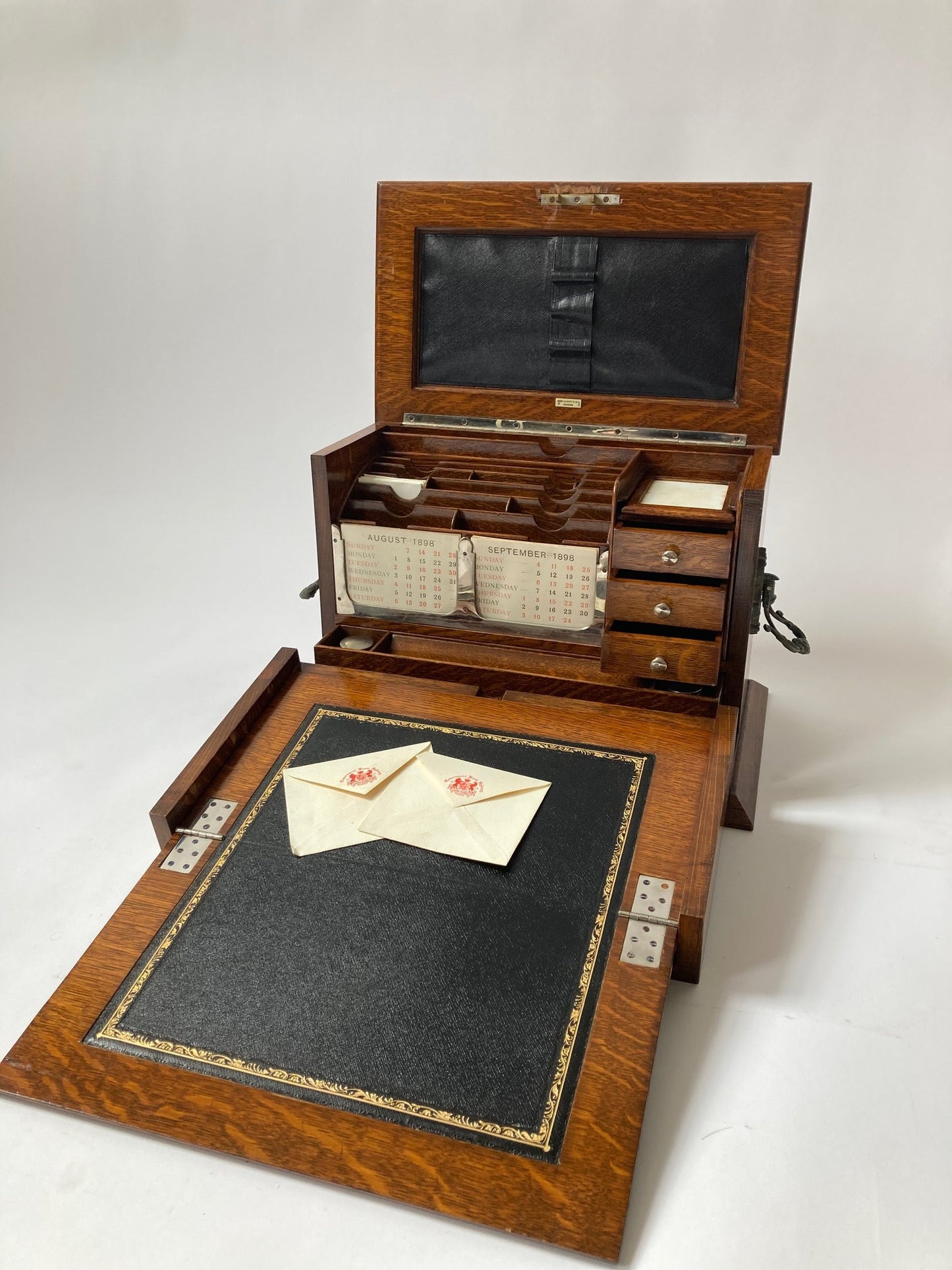 English Victorian Aristocracy Writing Cabinet - Room Four