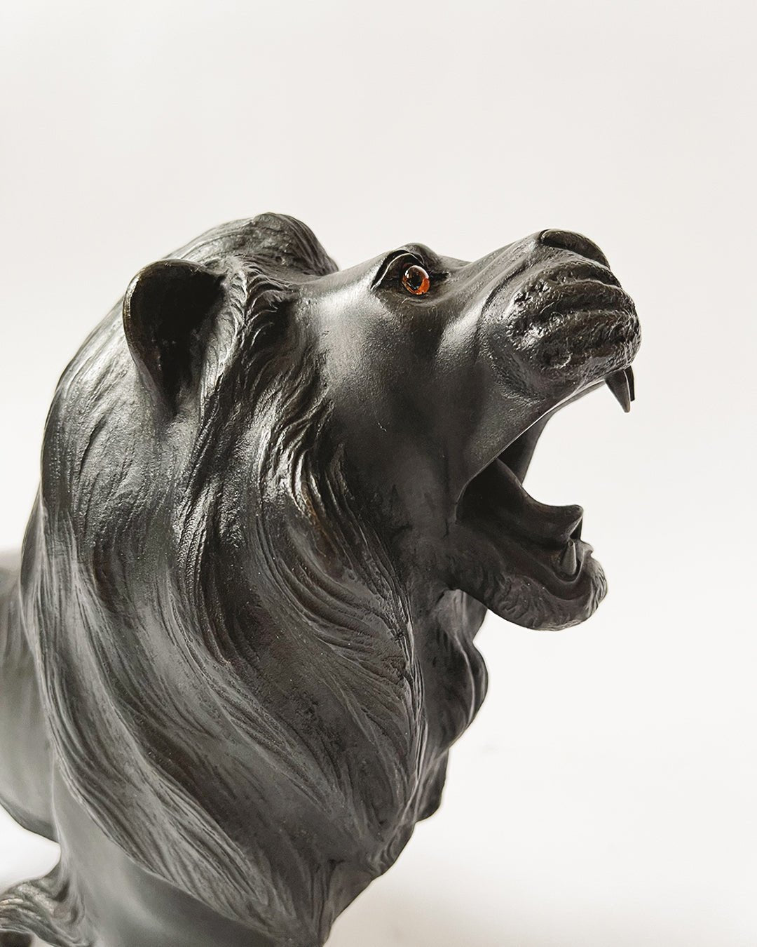 Meiji Period Bronze Lion - Room Four