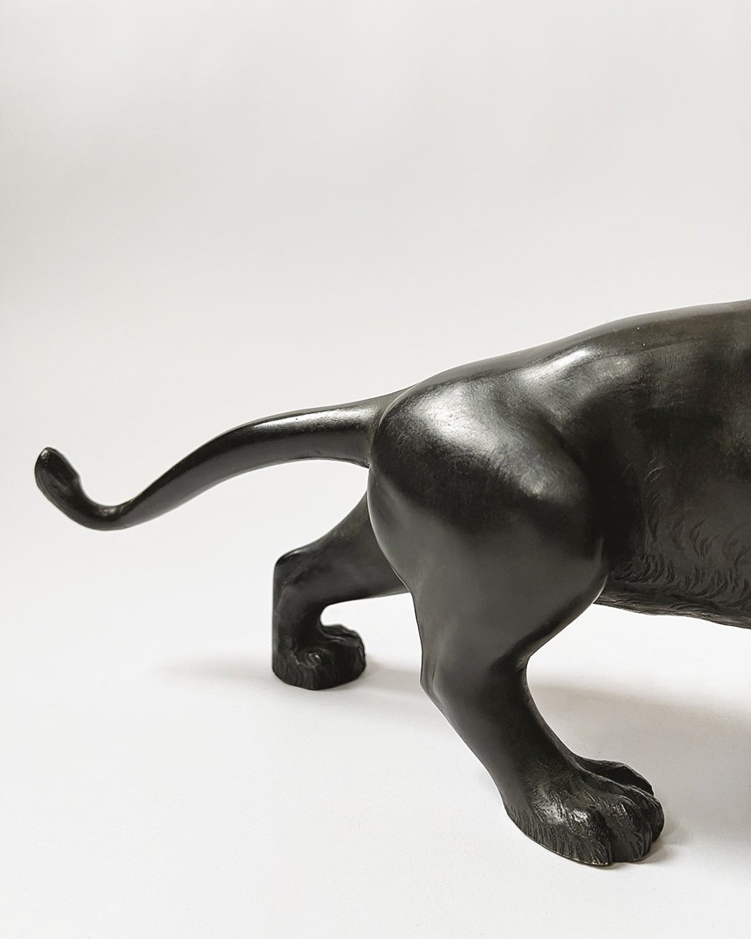 Meiji Period Bronze Lion - Room Four