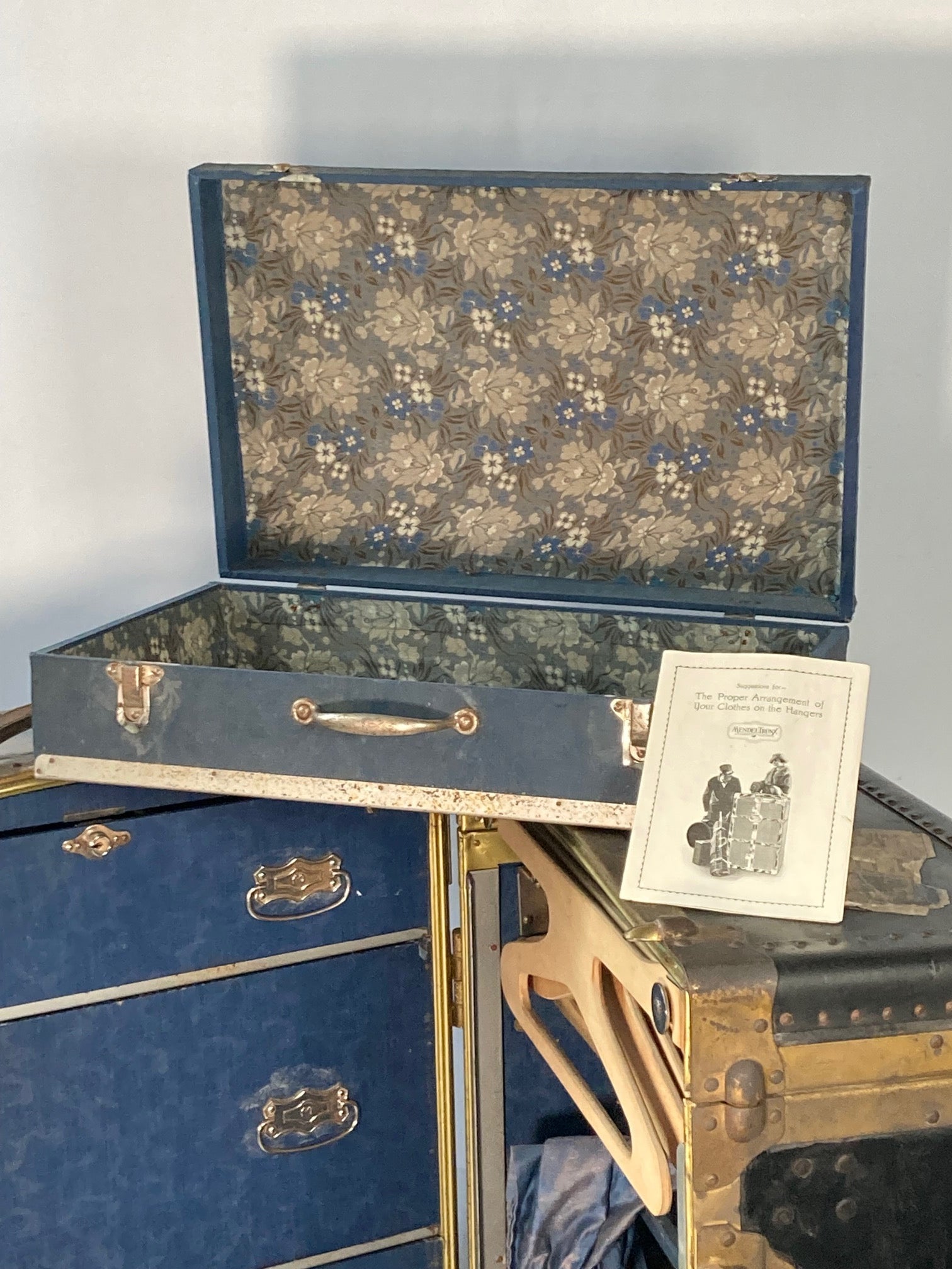 Steamer Trunk / wardrobe, 1920's - Room Four