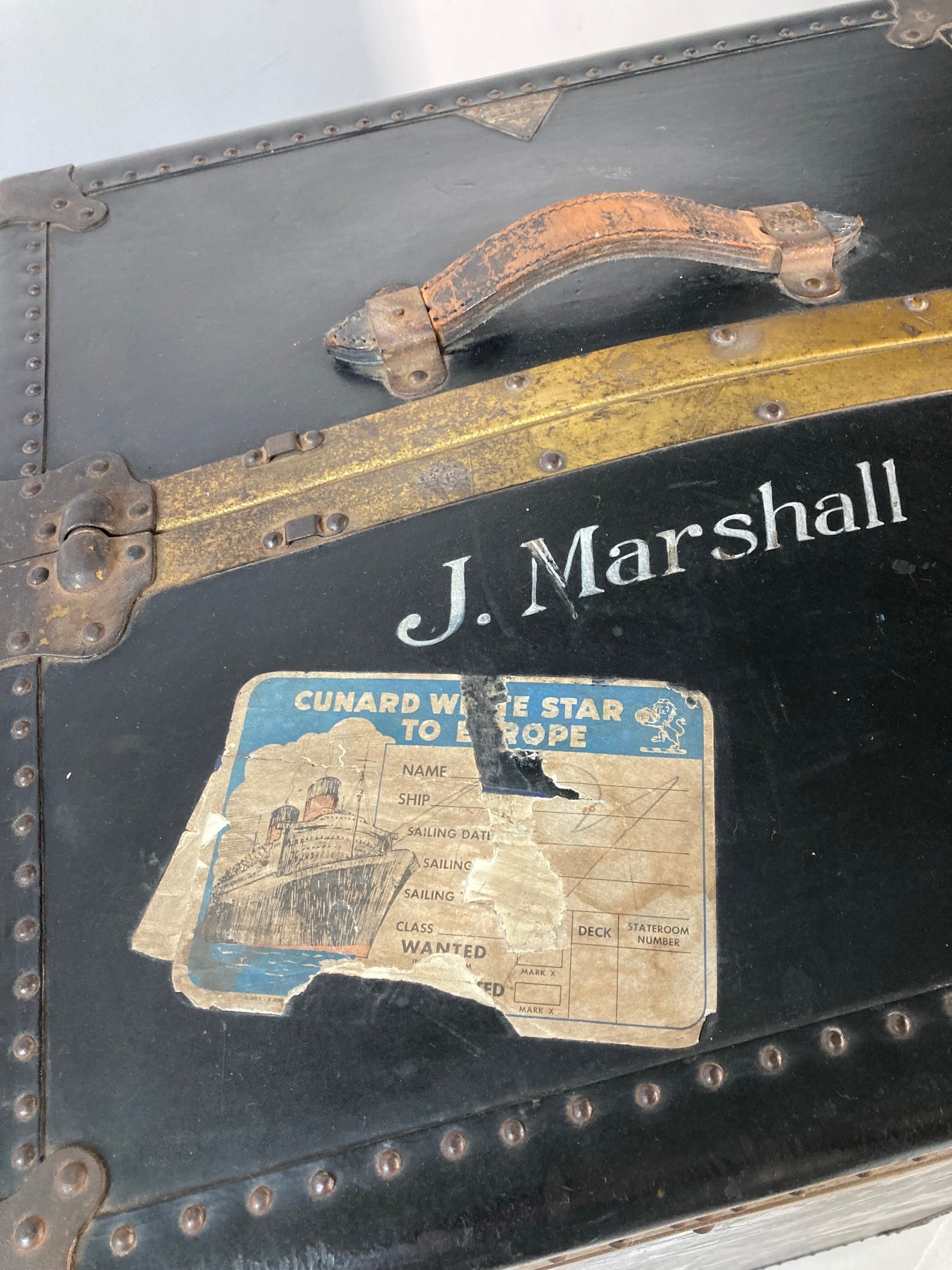 Steamer Trunk / wardrobe, 1920's - Room Four