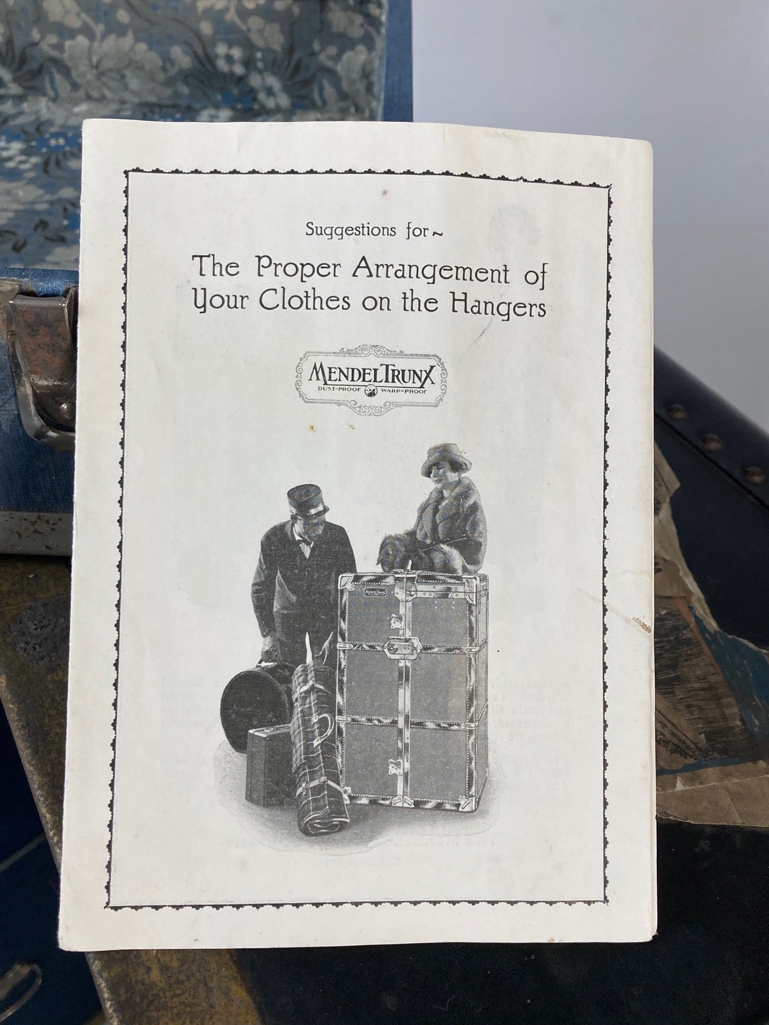 Steamer Trunk / wardrobe, 1920's - Room Four