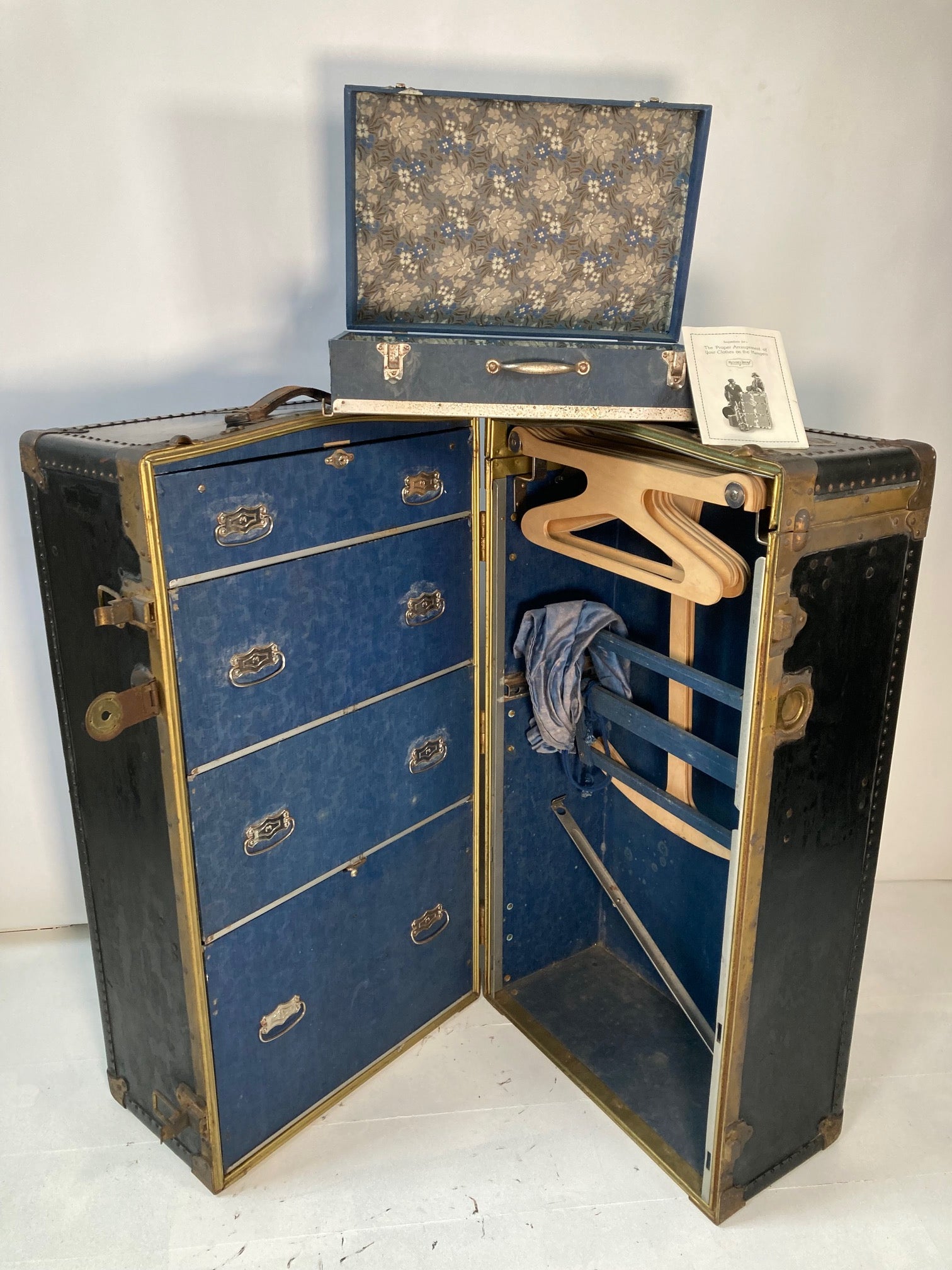 Steamer Trunk / wardrobe, 1920's - Room Four