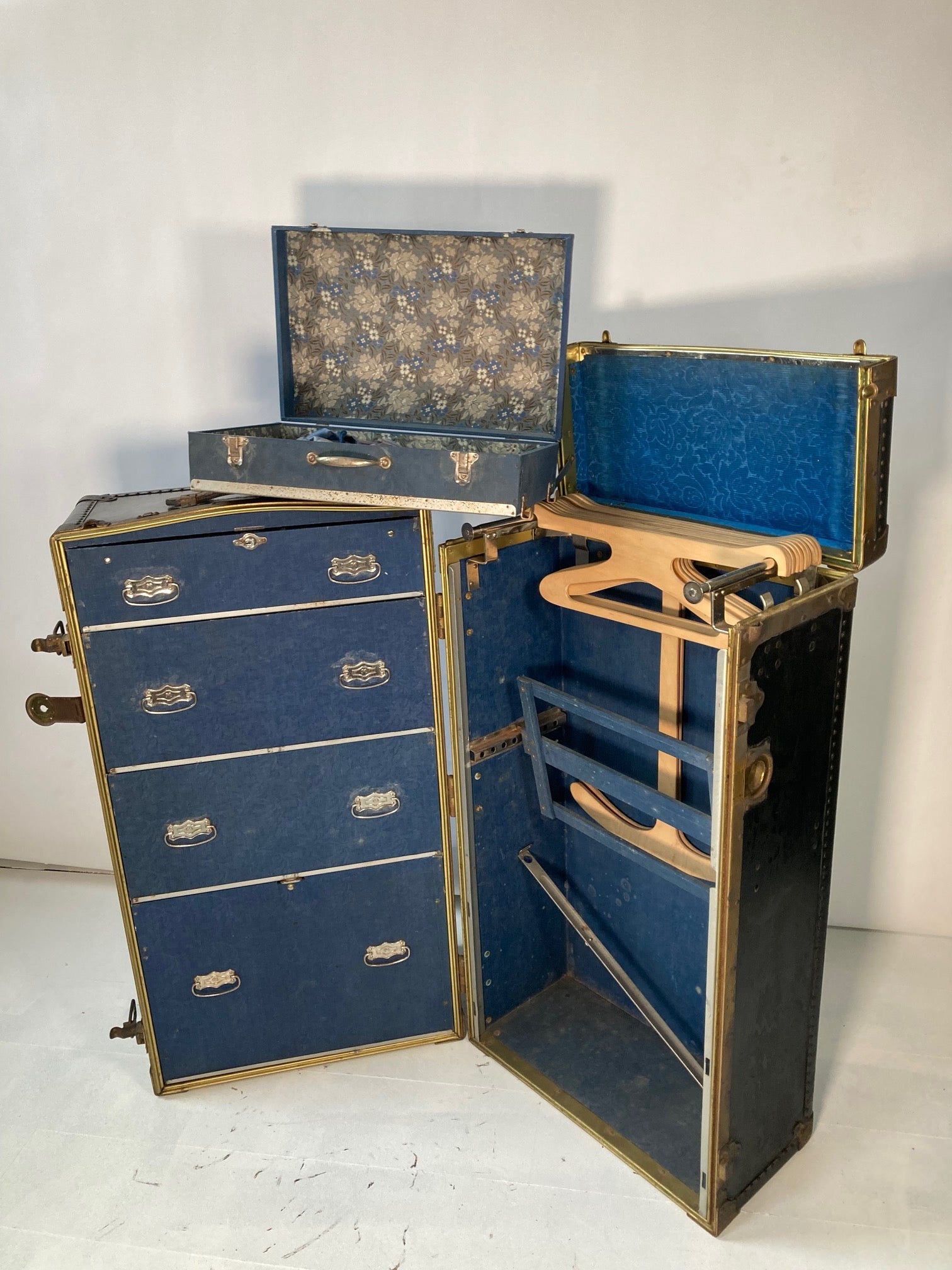 Steamer Trunk / wardrobe, 1920's - Room Four