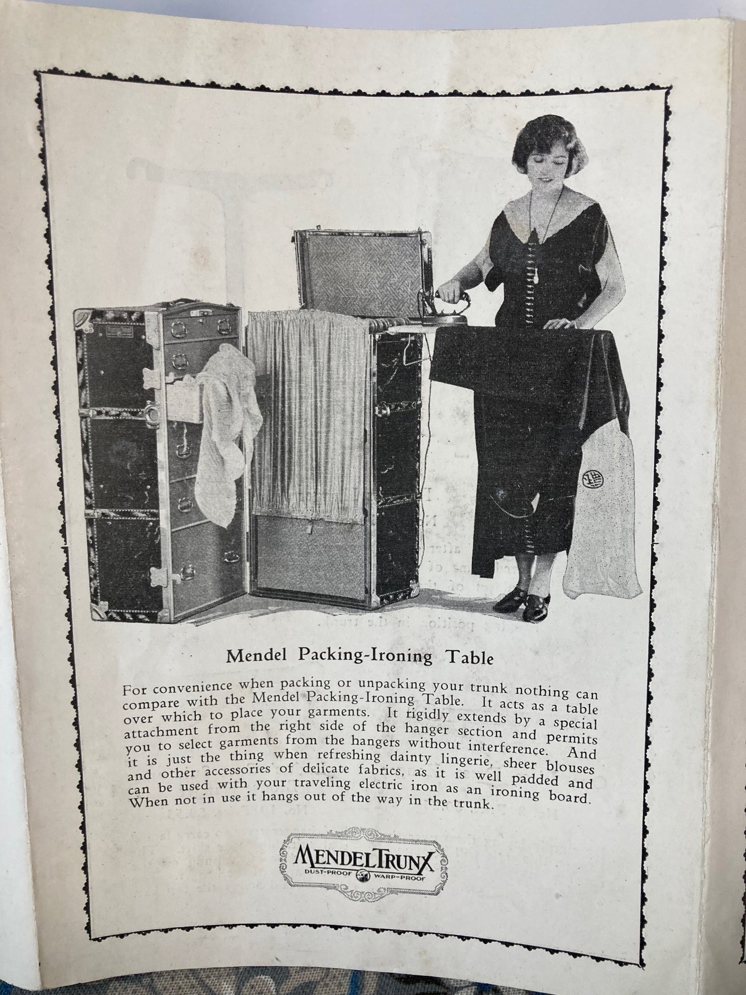 Steamer Trunk / wardrobe, 1920's - Room Four