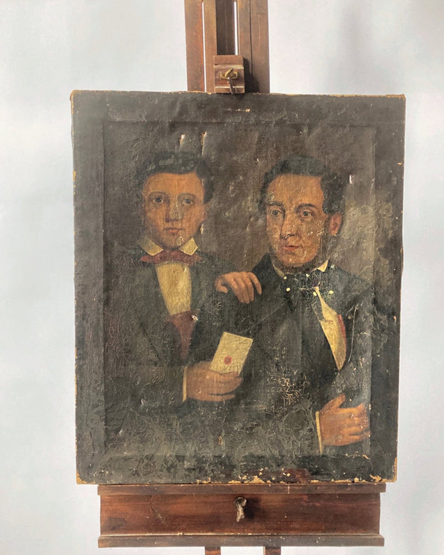 The letter - 1800's double portrait - Room Four