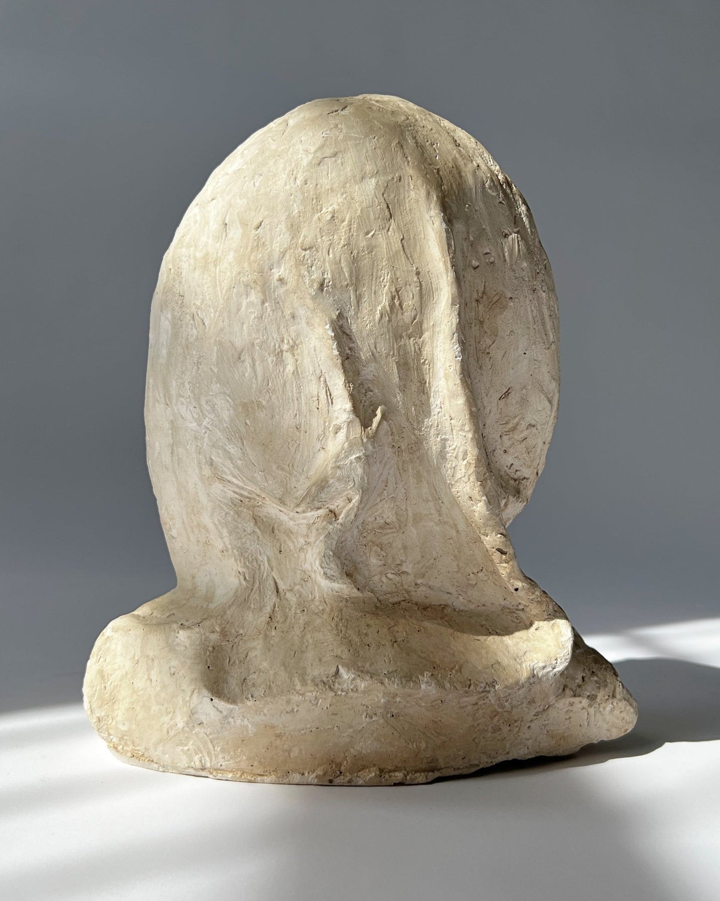 Vintage Plaster Female Bust Religious Novice - Room Four