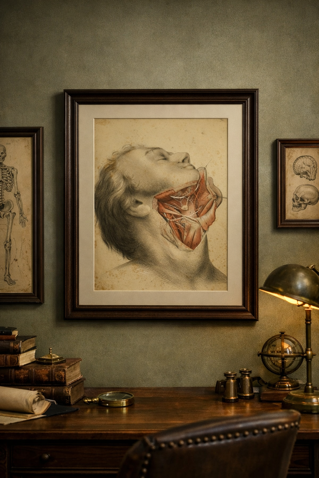 Rare Victorian Anatomical Illustrations – 18th/19th c. Originals