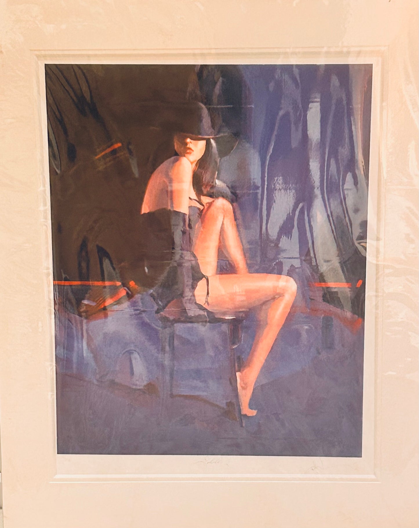 Signed limited edition Charles Willmott art print mounted on thick conservation board - Charles Willmott – Signed Limited Edition Print (36/250) – DeMontfort Fine Art – Mounted
